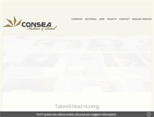 Tablet Screenshot of conseafashionretail.com